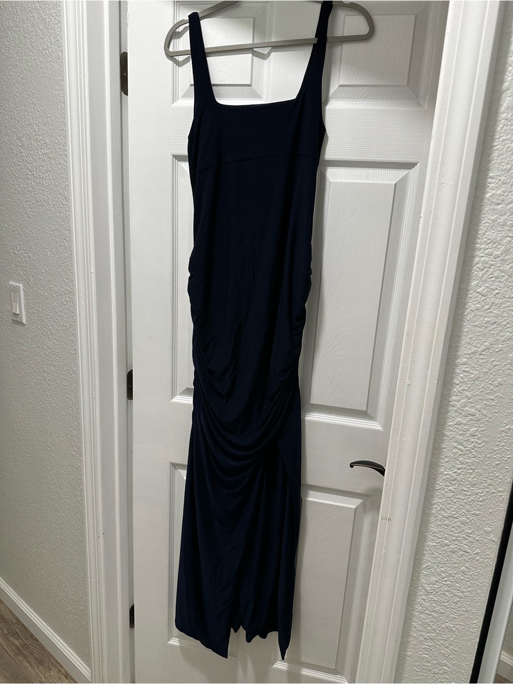 Club L London Navy Blue Maxi Dress